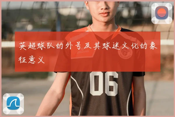 英超球队的外号及其球迷文化的象征意义